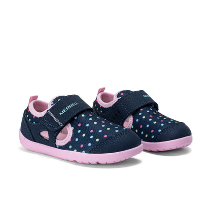 Stride Rite Bare Steps™ H20 Sneaker - Little Kid Navy
