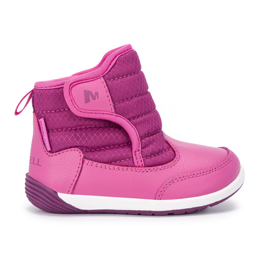 Stride Rite Barestep Snowday Boot - Little Kid Berry Pink