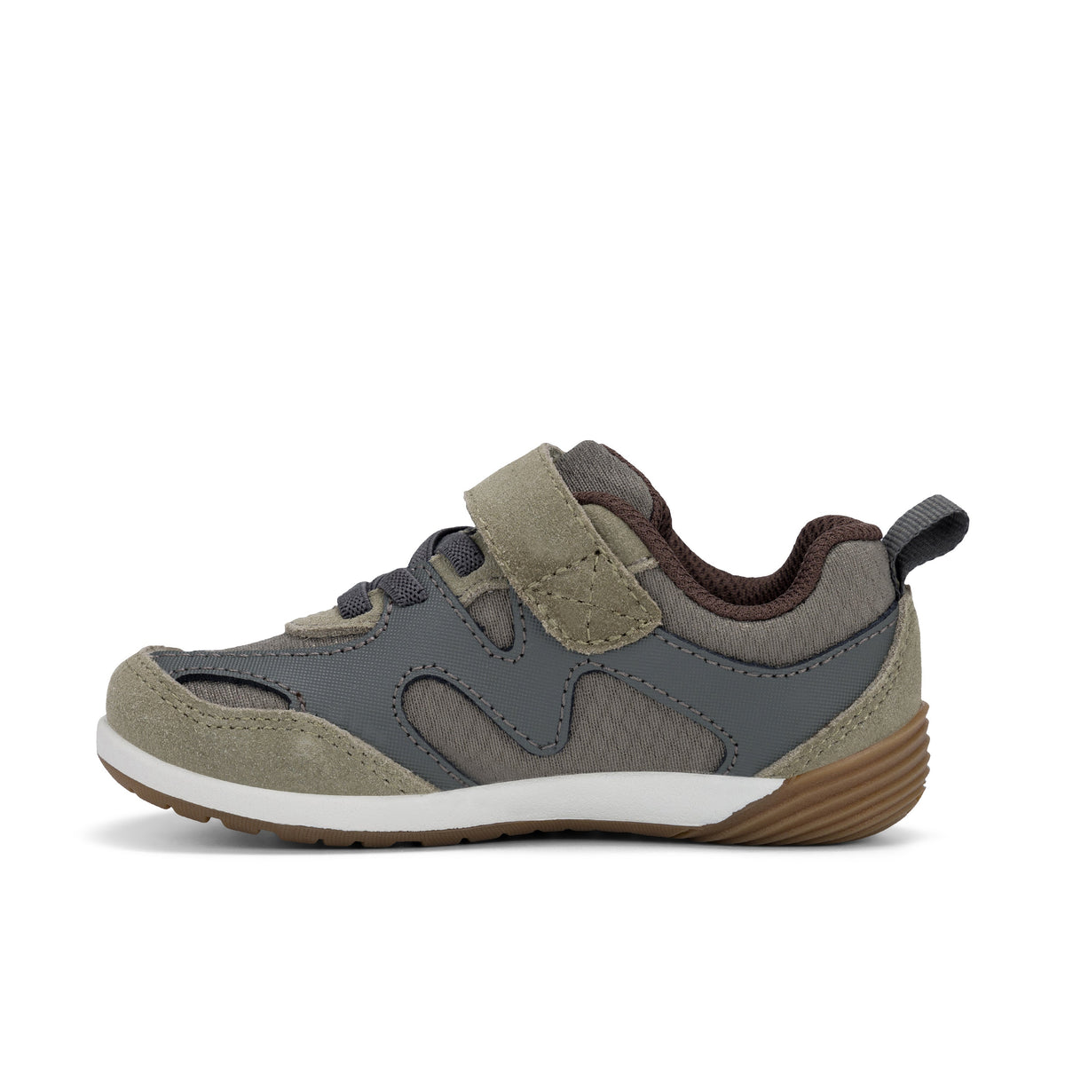 Stride Rite Baresteps Tg Sneaker - Little Kid Olive