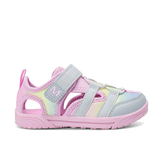 Stride Rite Bolton Sneaker - Little Kid Grey Rainbow