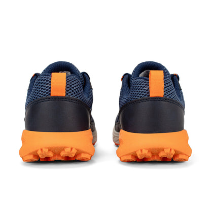 Stride Rite Copter Trek Sneaker - Big Kid Navy/Orange