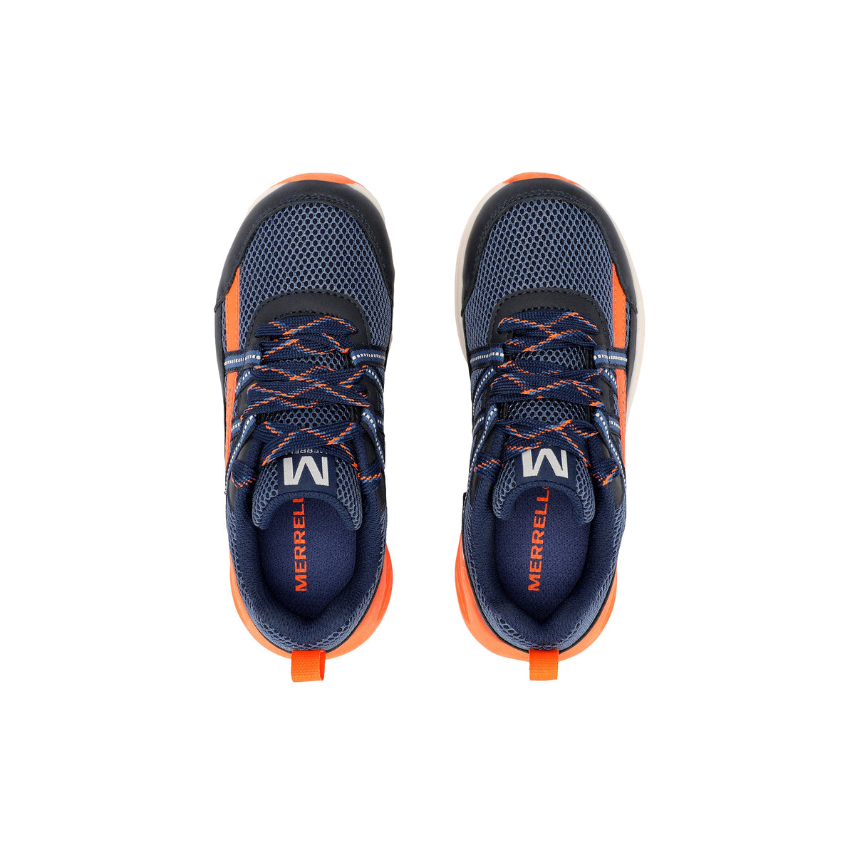 Stride Rite Copter Trek Sneaker - Big Kid Navy/Orange
