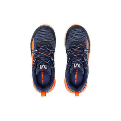 Stride Rite Copter Trek Sneaker - Big Kid Navy/Orange