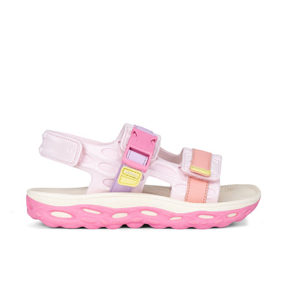 Stride Rite Hut Ultra Sandal - Big Kid Pink/Rainbow