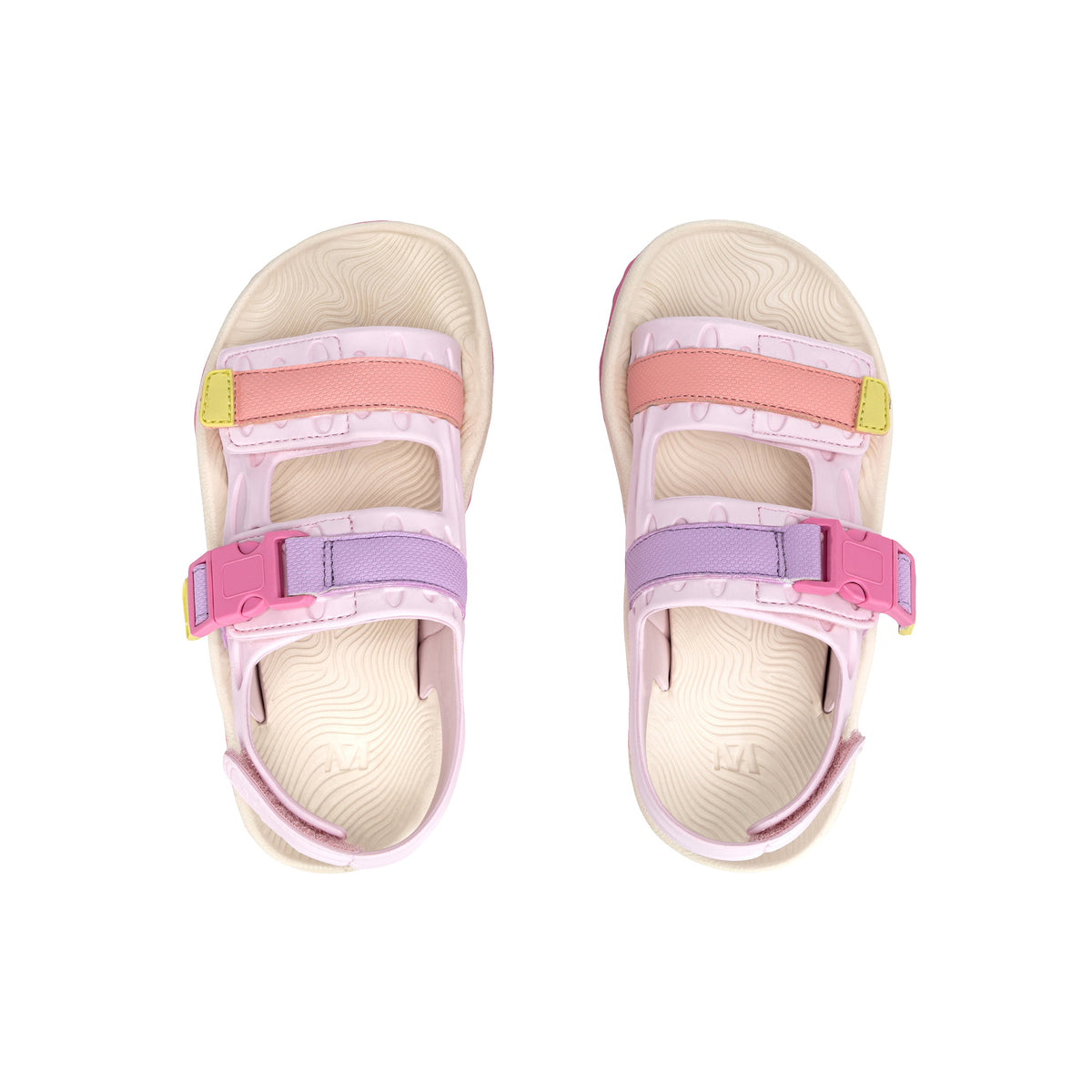 Stride Rite Hut Ultra Sandal - Big Kid Pink/Rainbow