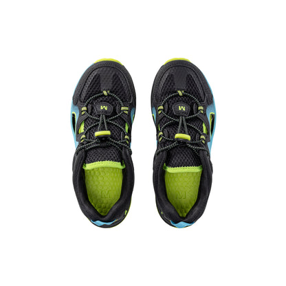 Stride Rite Hydro Force Sneaker - Big Kid Black/Blue/Lime