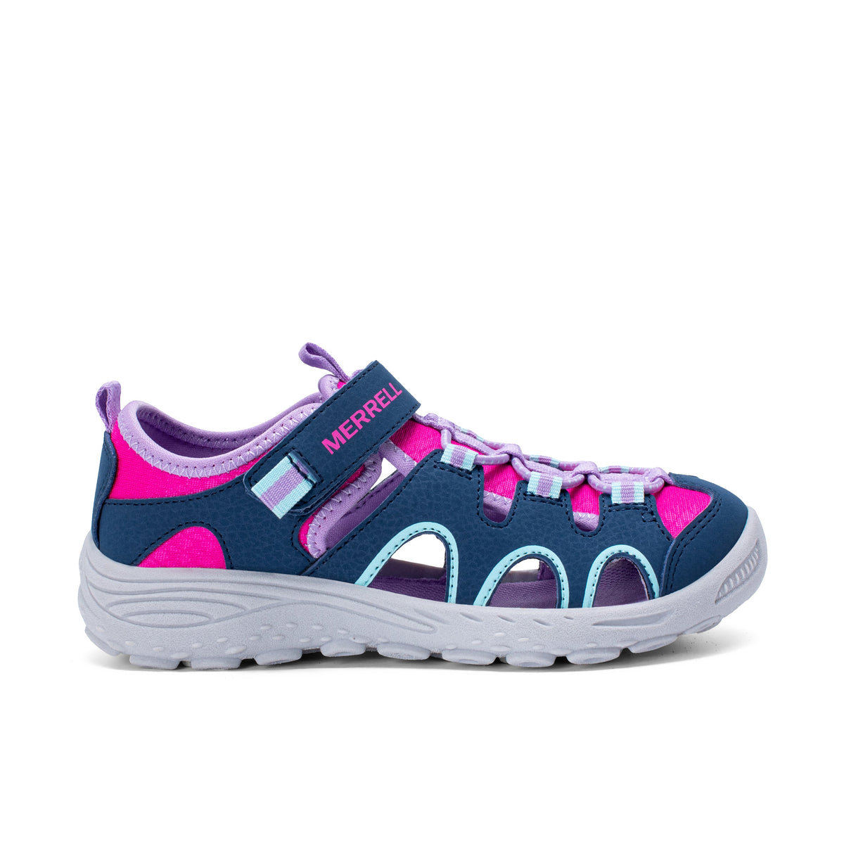Stride Rite Hydro Trekker Sneaker - Big Kid Indigo/Fuchsia