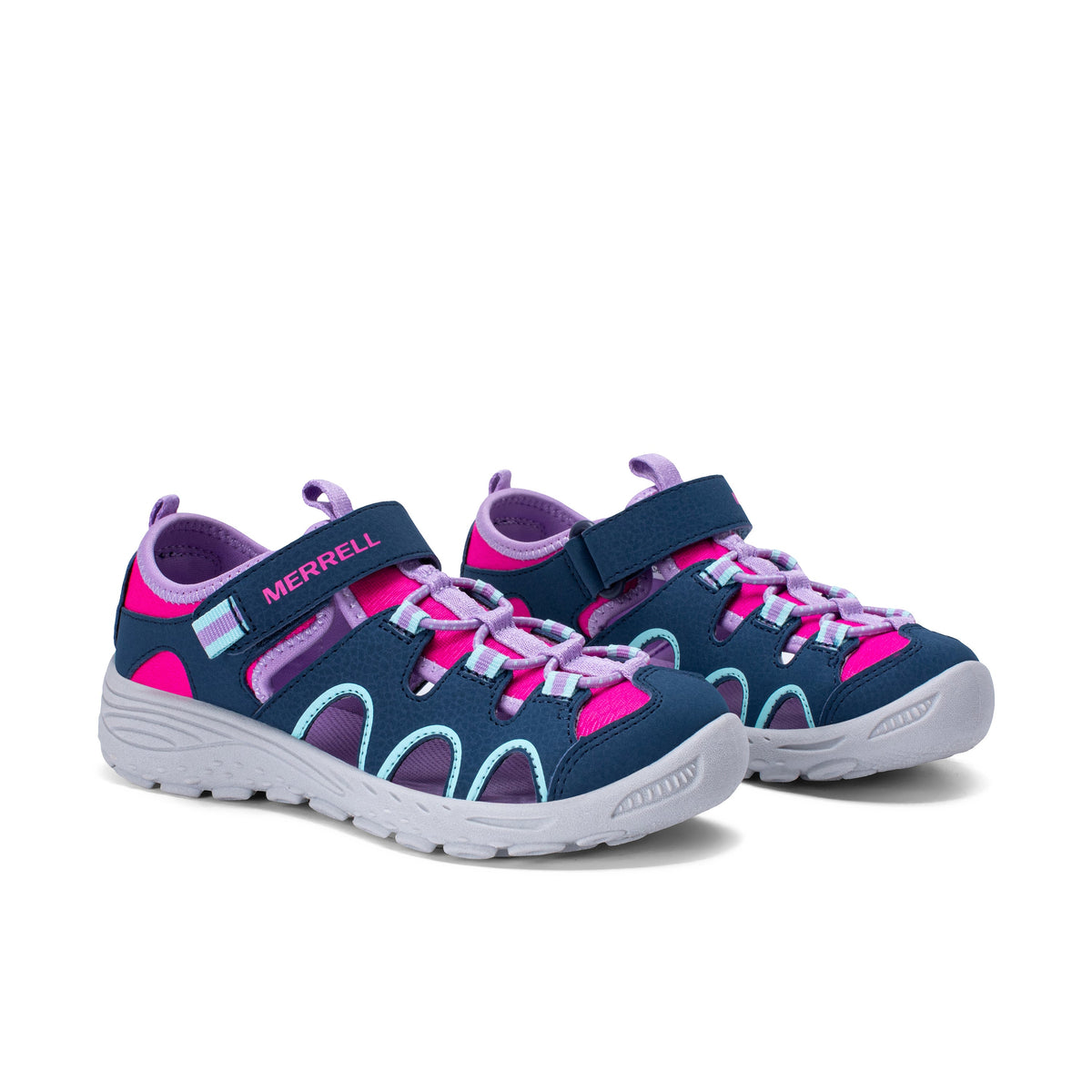 Stride Rite Hydro Trekker Sneaker - Big Kid Indigo/Fuchsia