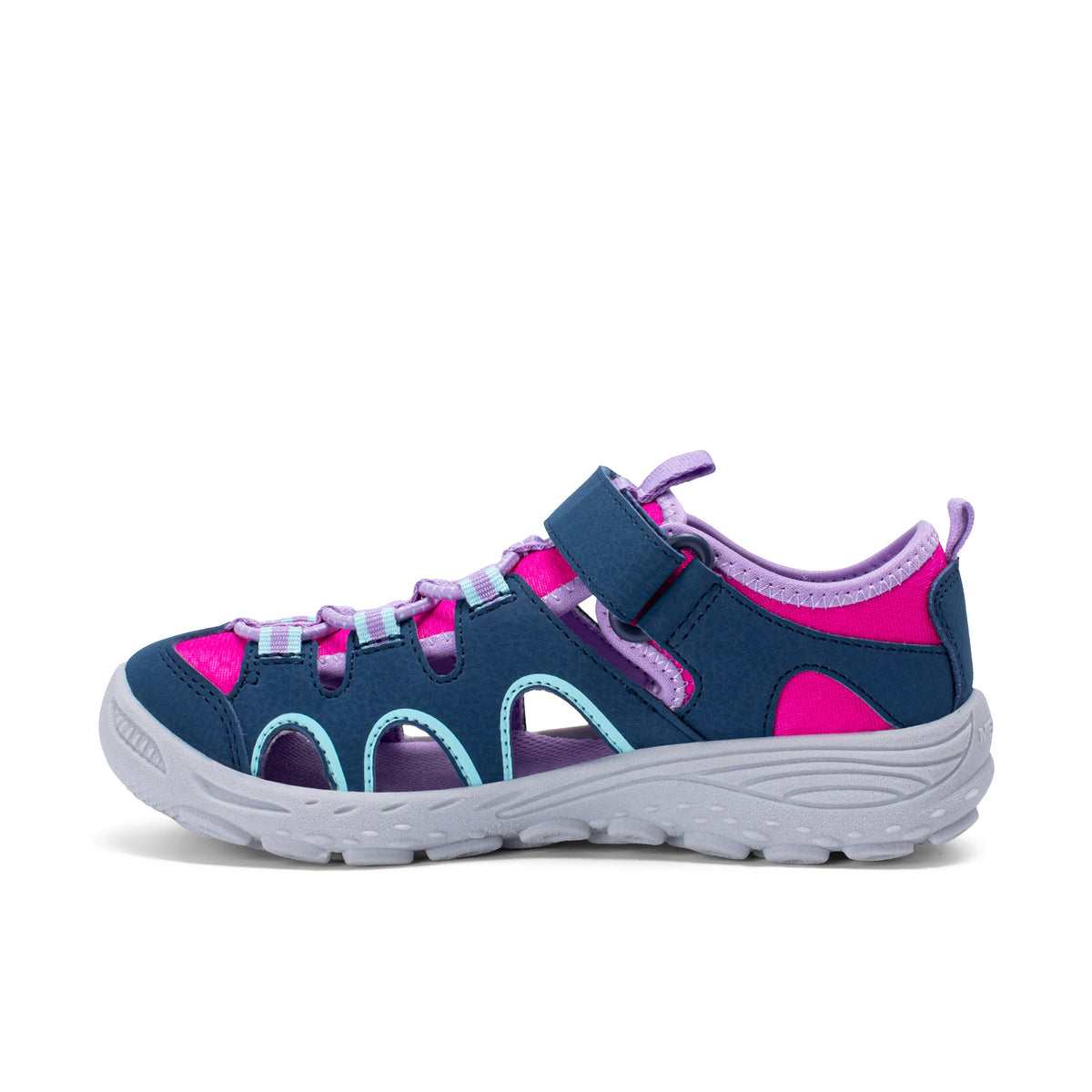 Stride Rite Hydro Trekker Sneaker - Big Kid Indigo/Fuchsia