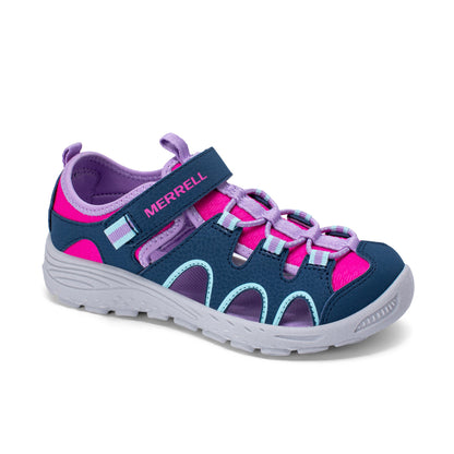 Stride Rite Hydro Trekker Sneaker - Big Kid Indigo/Fuchsia