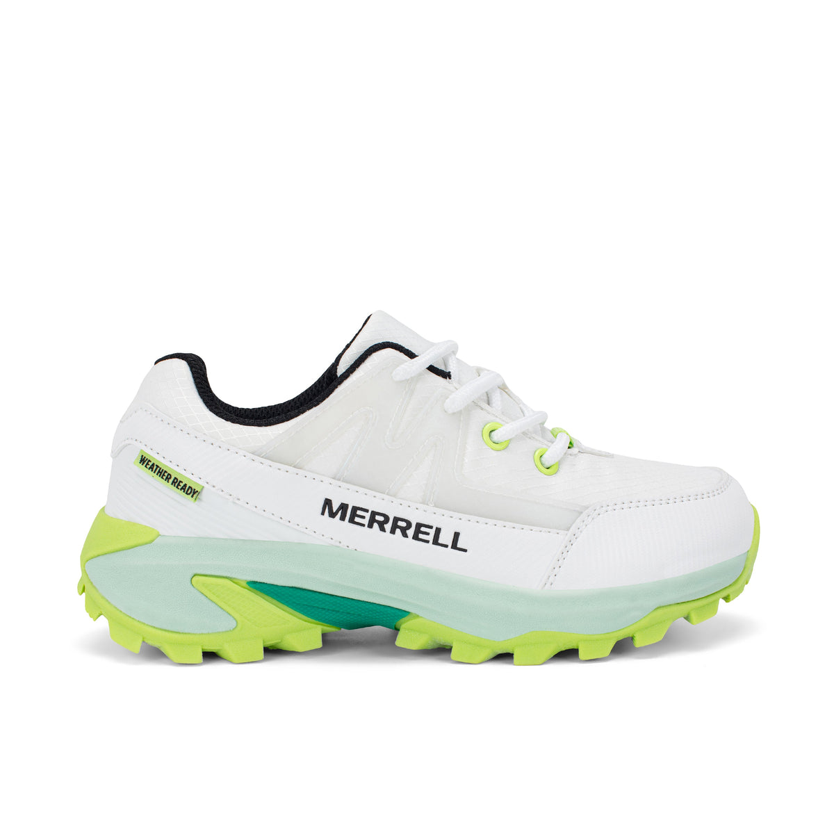 Stride Rite Moab FST Sneaker - Big Kid White/Teal