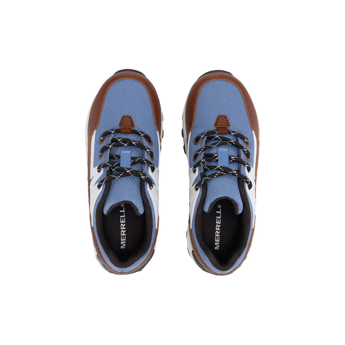 Stride Rite Moab FST Sneaker - Big Kid Blue Brown