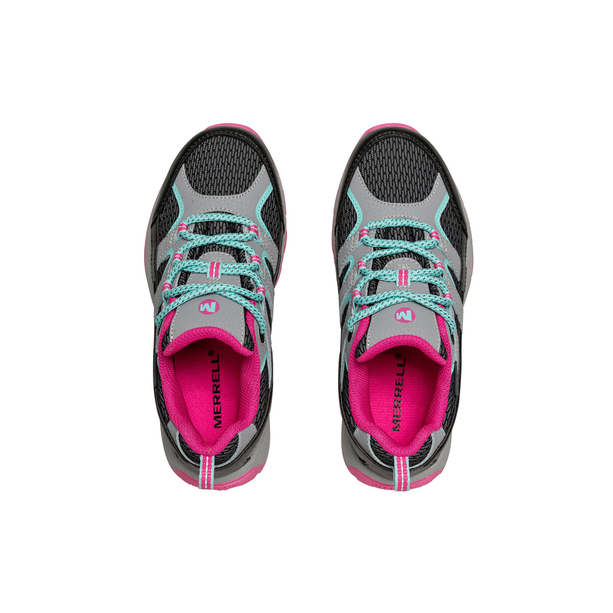 Stride Rite Moab KDZ Sneaker - Big Kid Grey/Pink