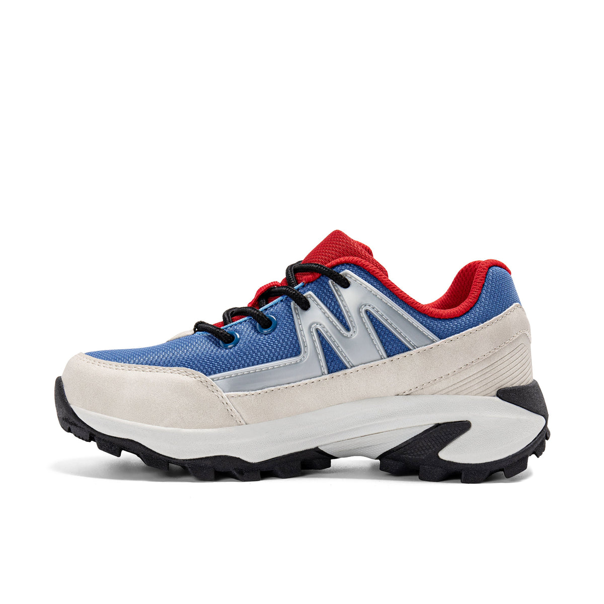Stride Rite Moab FST Sneaker - Big Kid Blue/Red