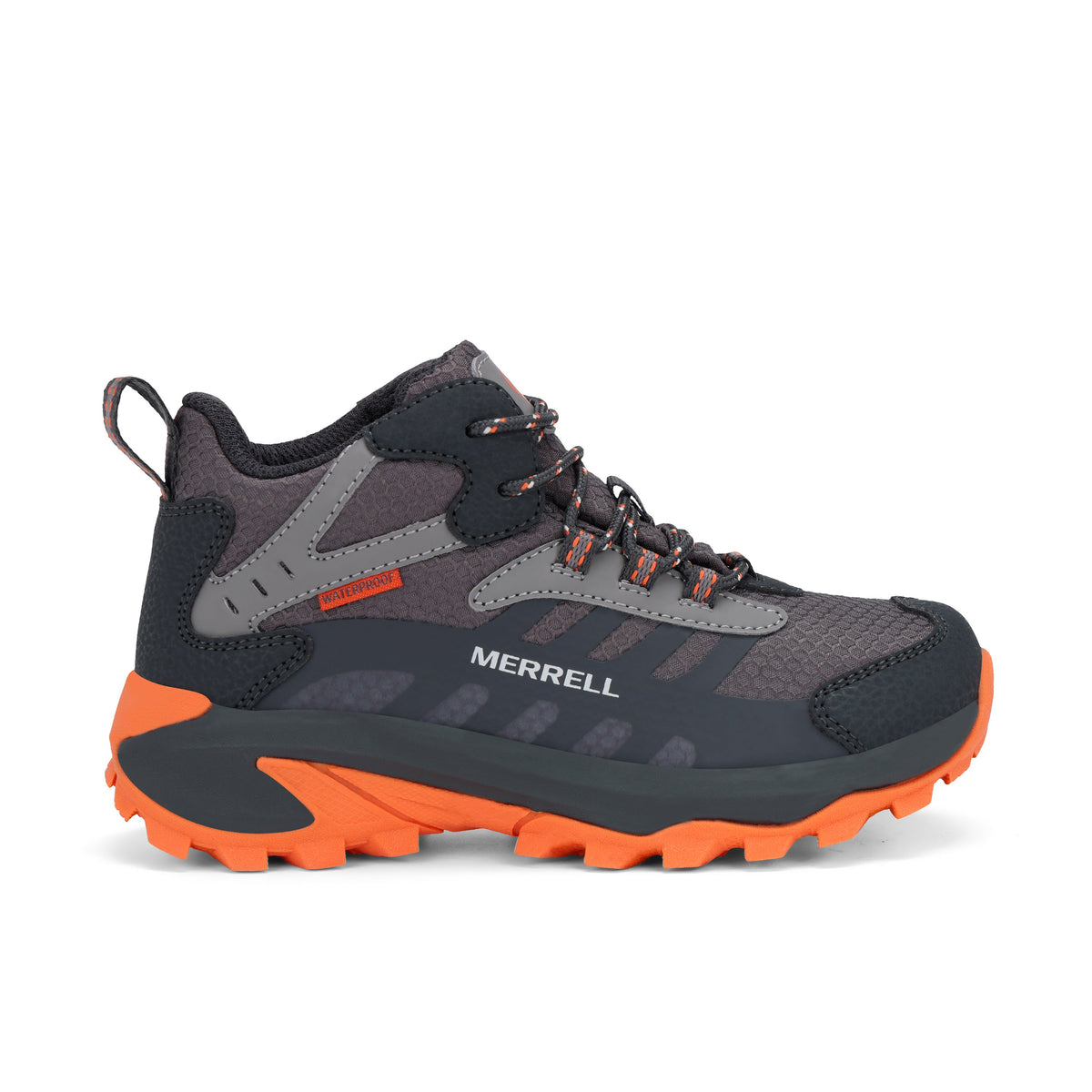 Stride Rite Moab Speed 2 Mid Sneaker - Big Kid Gunsmoke Orange
