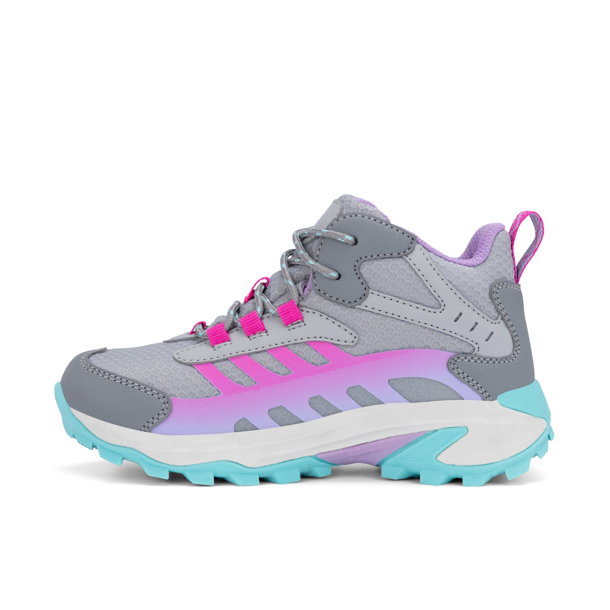 Stride Rite Moab Speed 2 Mid Sneaker- Big Kid Grey Lilac