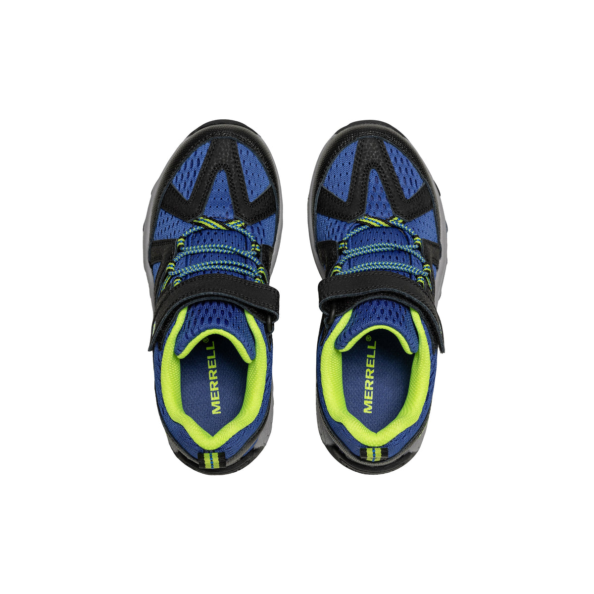 Stride Rite Ridge Trek Sneaker - Big Kid Black/Blue