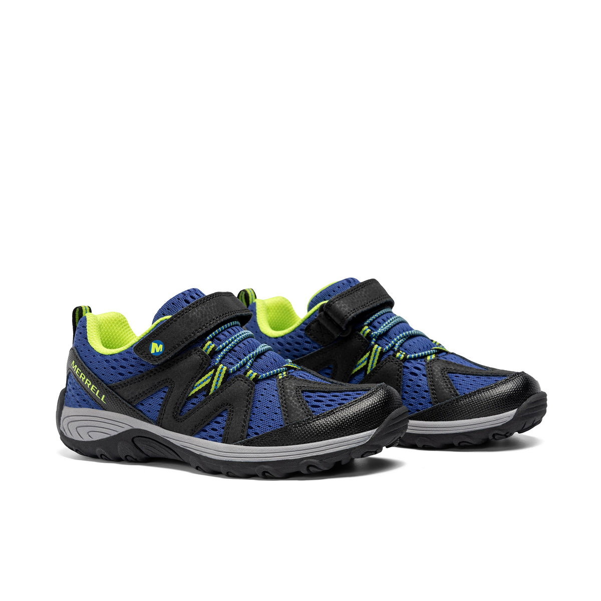 Stride Rite Ridge Trek Sneaker - Big Kid Black/Blue