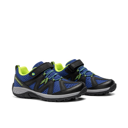 Stride Rite Ridge Trek Sneaker - Big Kid Black/Blue
