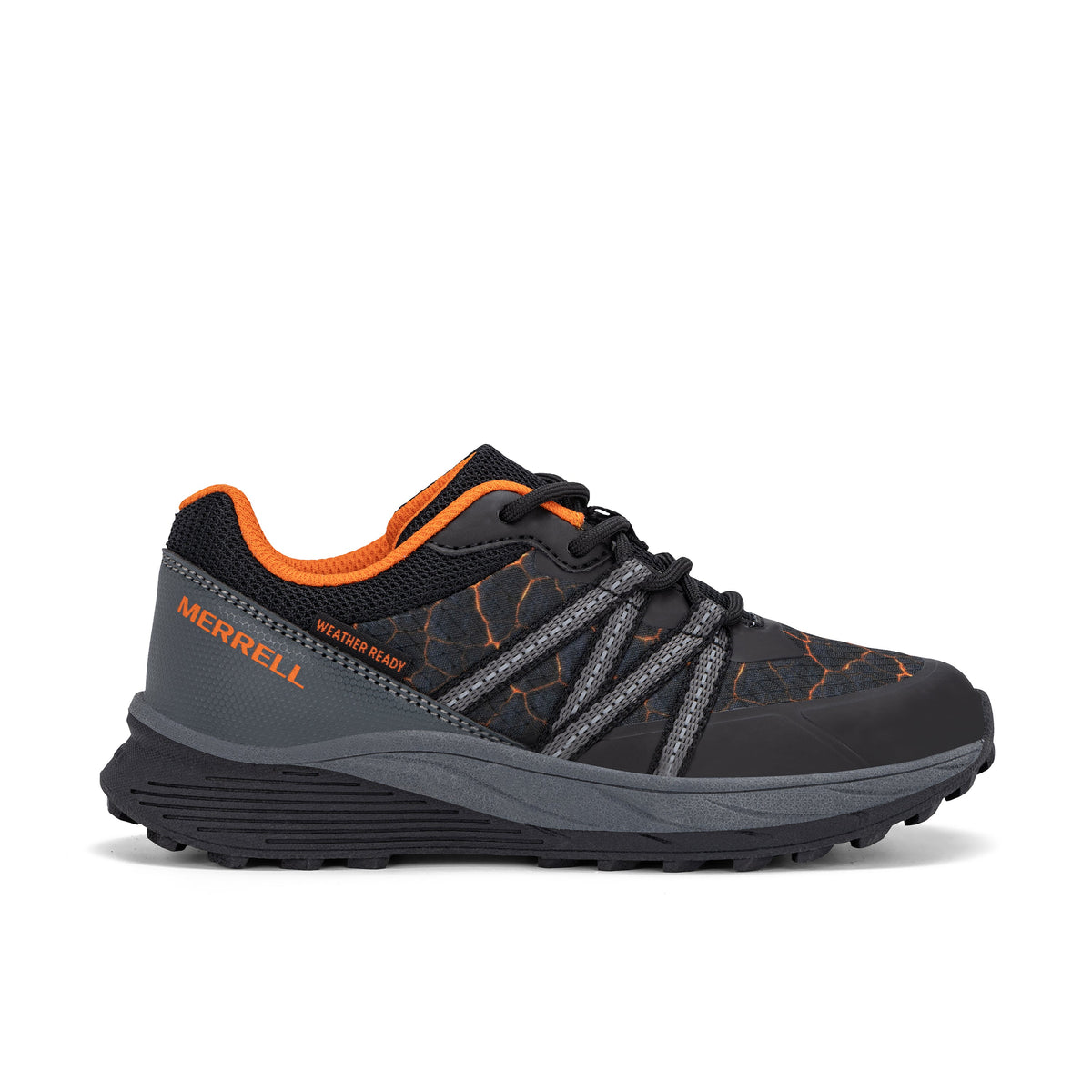 Stride Rite Snova Sneaker - Big Kid Black Charcoal