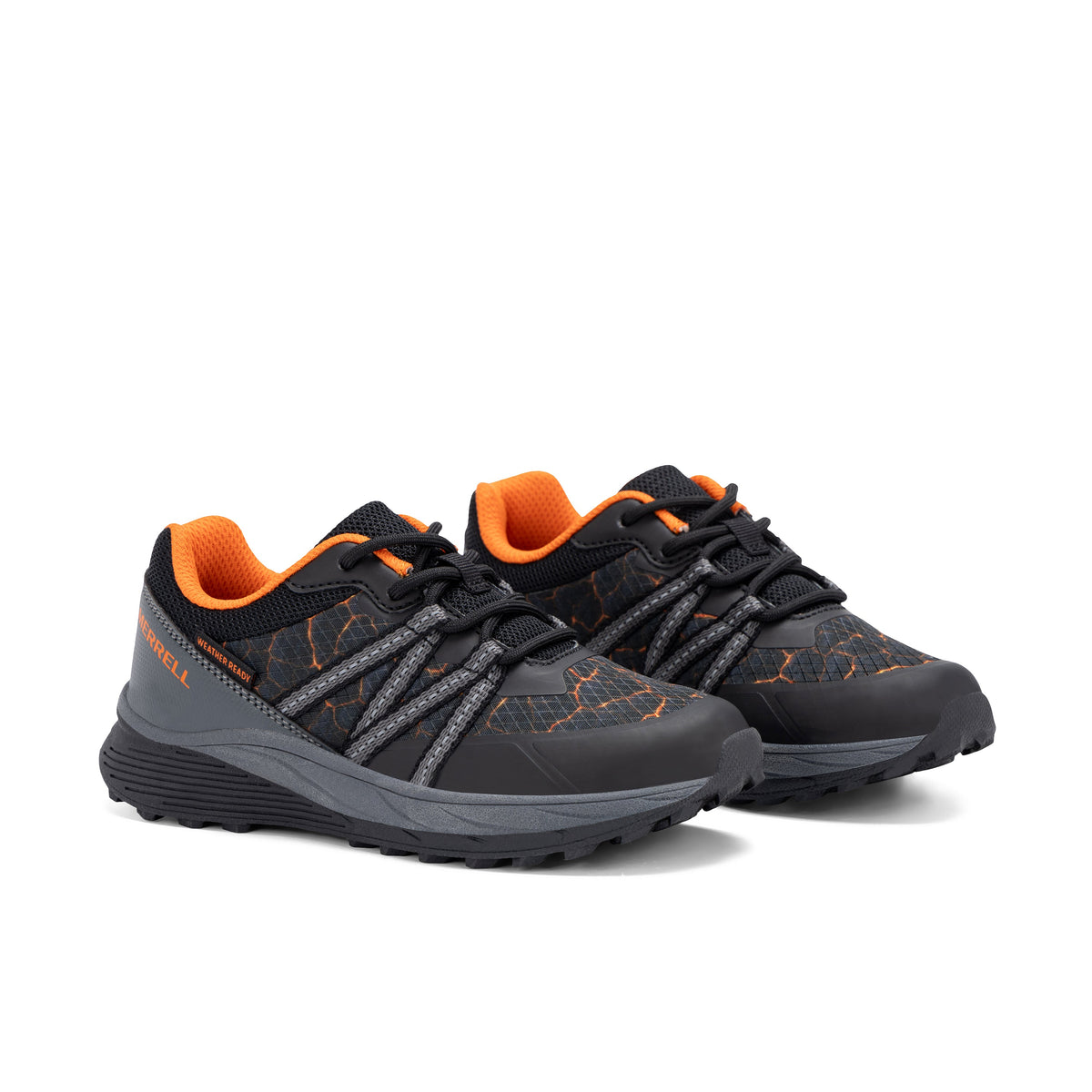 Stride Rite Snova Sneaker - Big Kid Black Charcoal