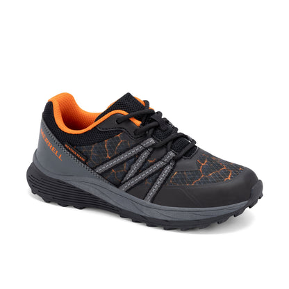 Stride Rite Snova Sneaker - Big Kid Black Charcoal