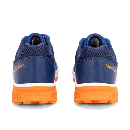 Stride Rite Snova Sneaker - Big Kid White Blue