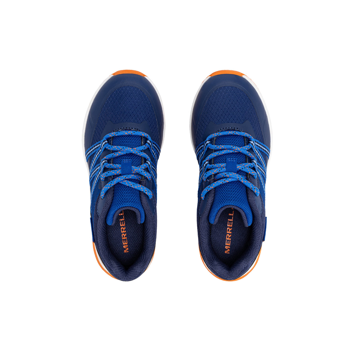 Stride Rite Snova Sneaker - Big Kid White Blue