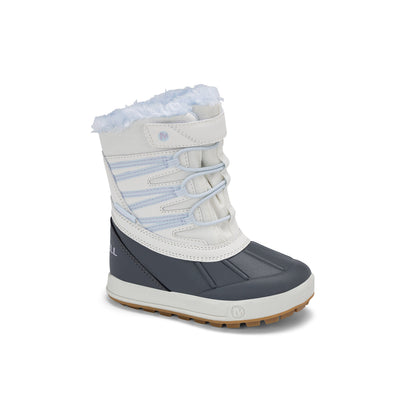 Stride Rite Snow Bank 5.0 Boot - Big Kid White