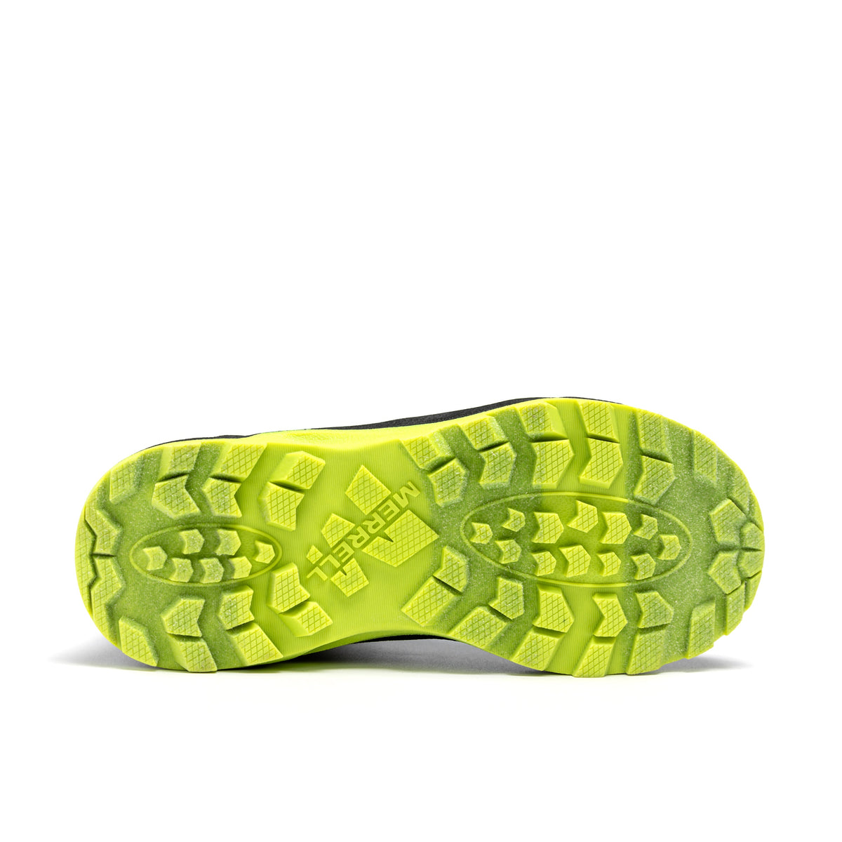 Stride Rite Stowe Mid Boot - Big Kid Grey/Lime