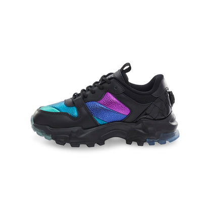 Stride Rite Mini Lettie Eagle Sneaker - Big Kid Black