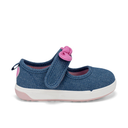 Stride Rite Hi Friends Mary Jane Sneaker - Little Kid Denim