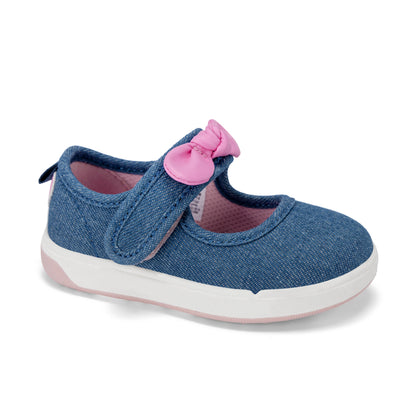 Stride Rite Hi Friends Mary Jane Sneaker - Little Kid Denim