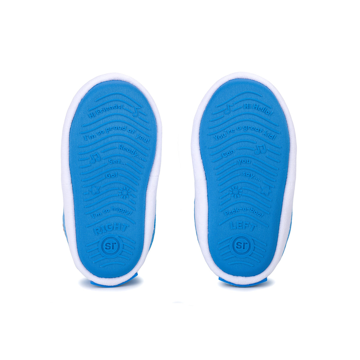 Stride Rite Hi Top Slipper - Little Kid Blue