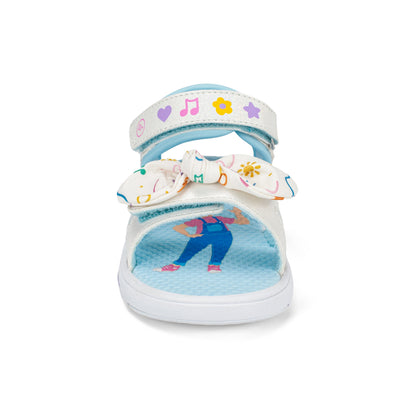 Stride Rite Light Up Bow Sandal - Little Kid White