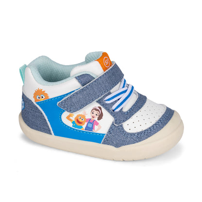 Stride Rite Where Is Herbie Mid Sneaker - Little Kid Denim