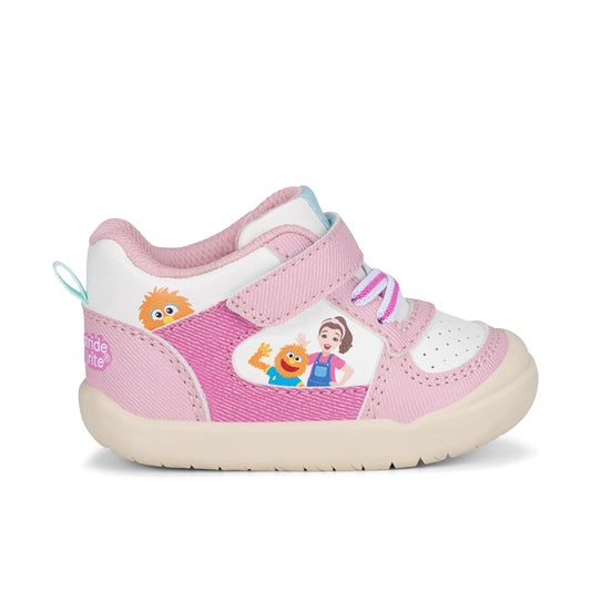 Stride Rite Where Is Herbie Mid Sneaker - Little Kid Pink
