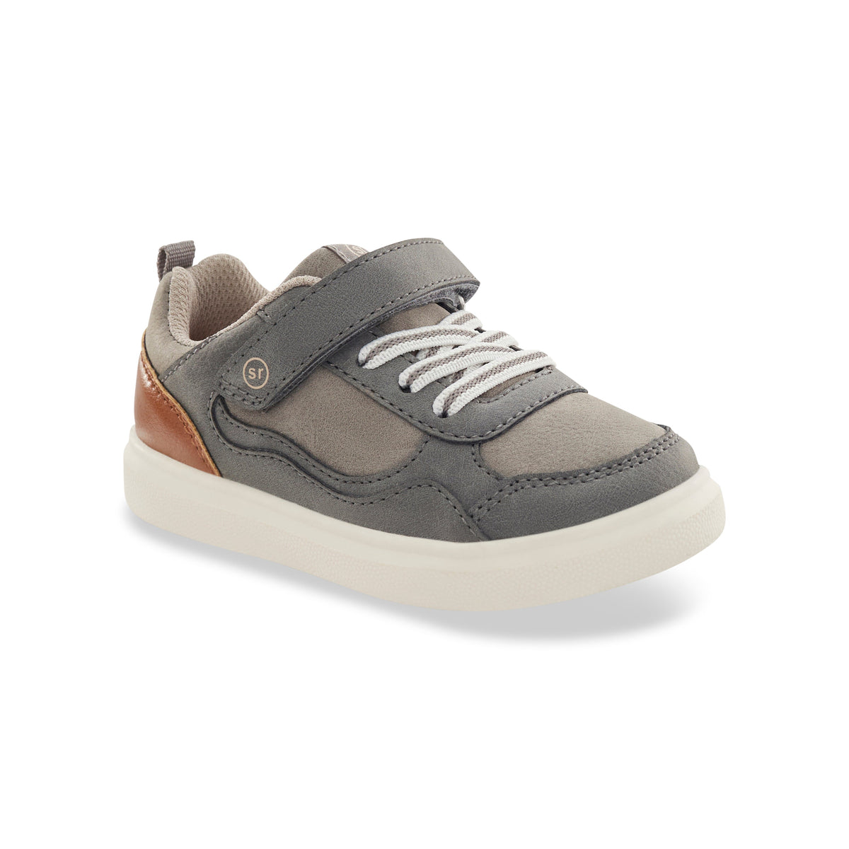 Stride Rite Nate Sneaker - Big Kid Grey
