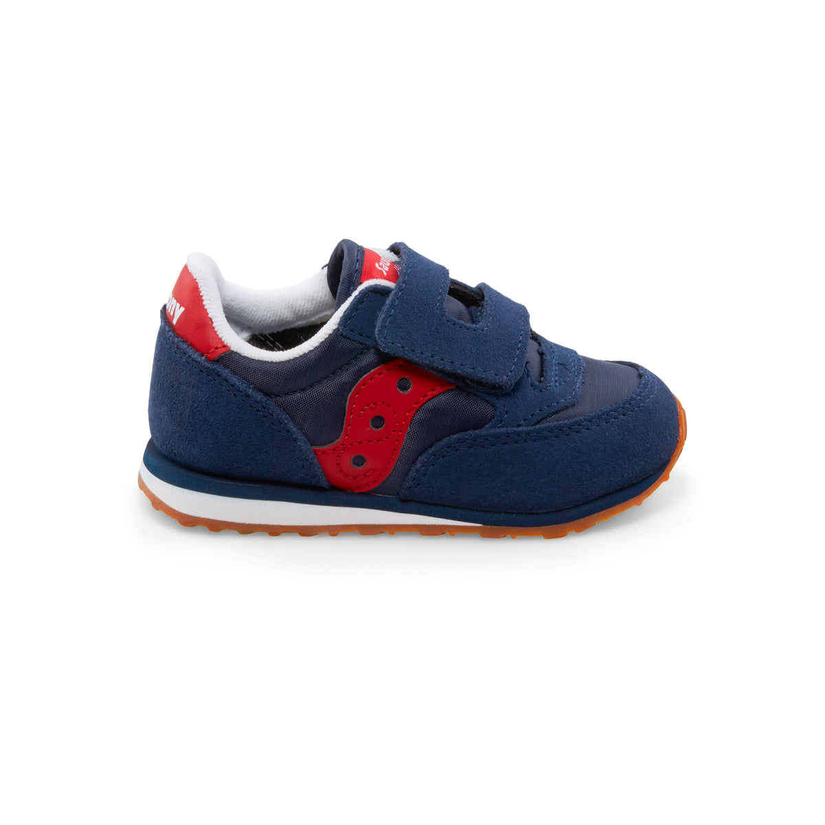 Stride Rite Jazz Hook & Loop Sneaker - Little Kid Navy/Red