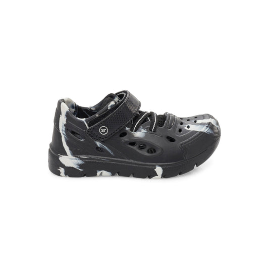 Stride Rite Oceano Sandal - Little Kid Black/White