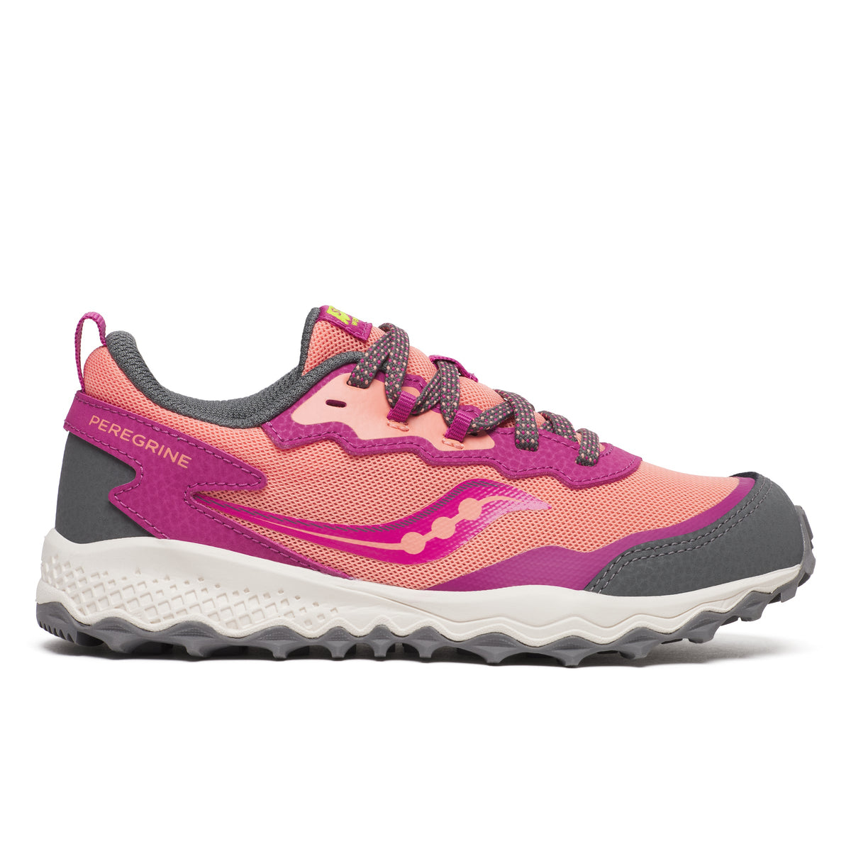 Stride Rite Peregrine KDZ Shield Sneaker - Big Kid Berry/Coral