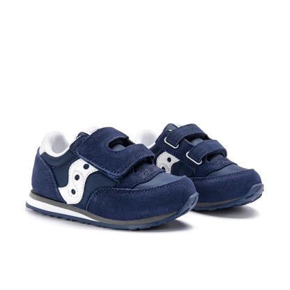 Stride Rite Jazz Hook & Loop Sneaker - Little Kid Cobalt/White