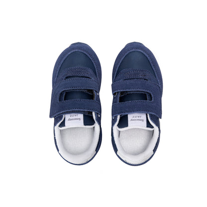 Stride Rite Jazz Hook & Loop Sneaker - Little Kid Cobalt/White