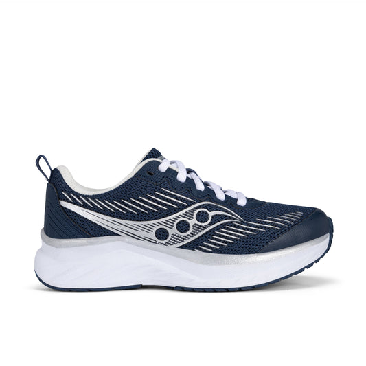 Stride Rite Cadence Sneaker - Big Kid Navy Silver