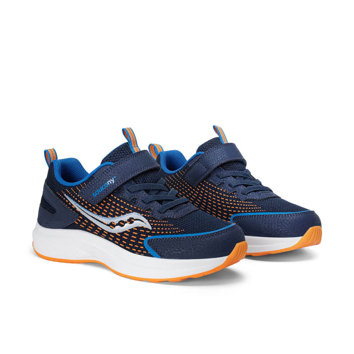 Stride Rite Cohesion FST Sneaker - Big Kid Navy/Royal