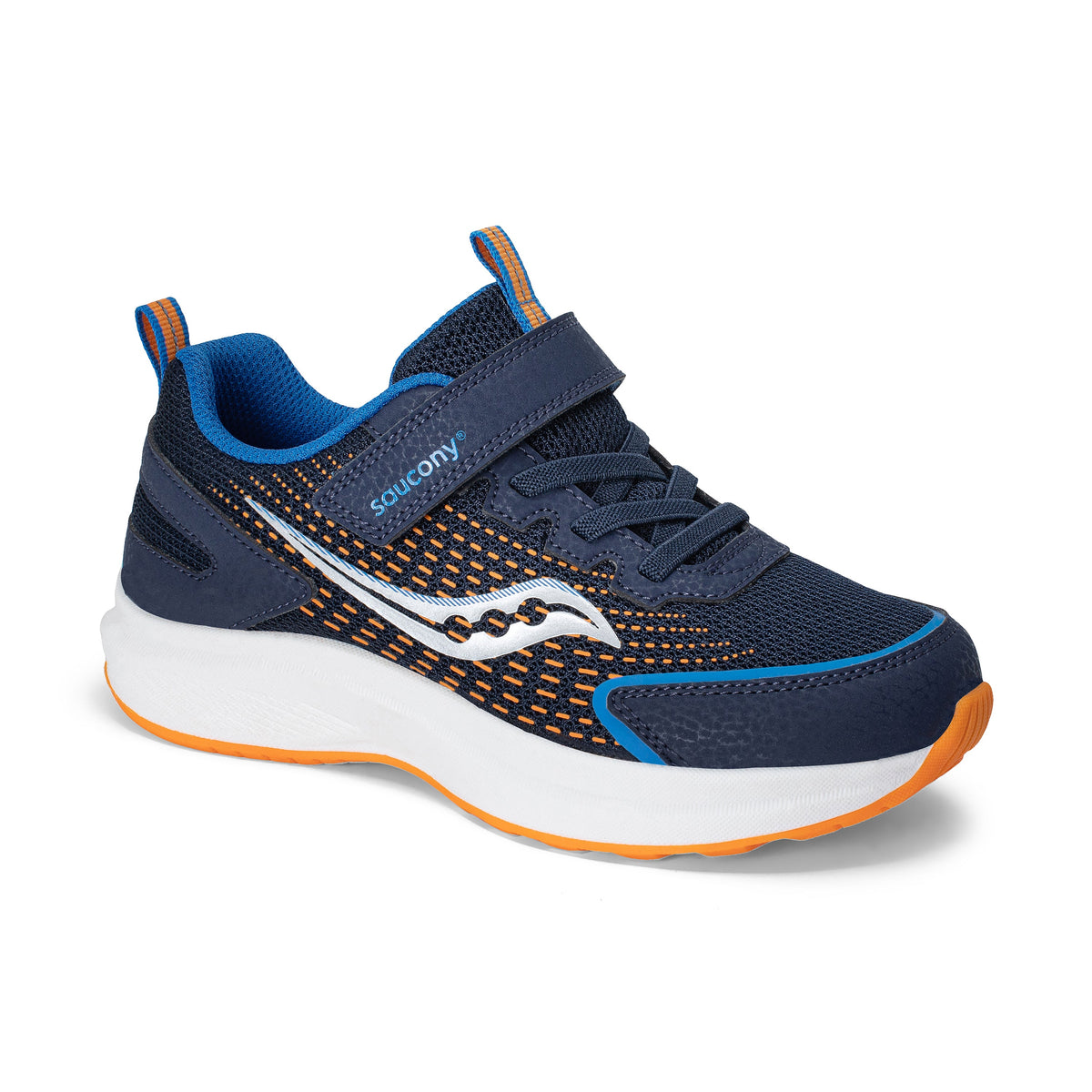 Stride Rite Cohesion FST Sneaker - Big Kid Navy/Royal