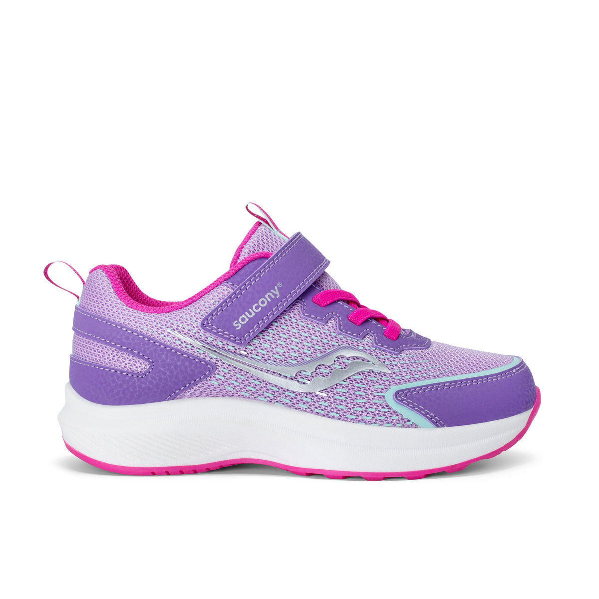 Stride Rite Cohesion FST Sneaker - Big Kid Purple/Pink