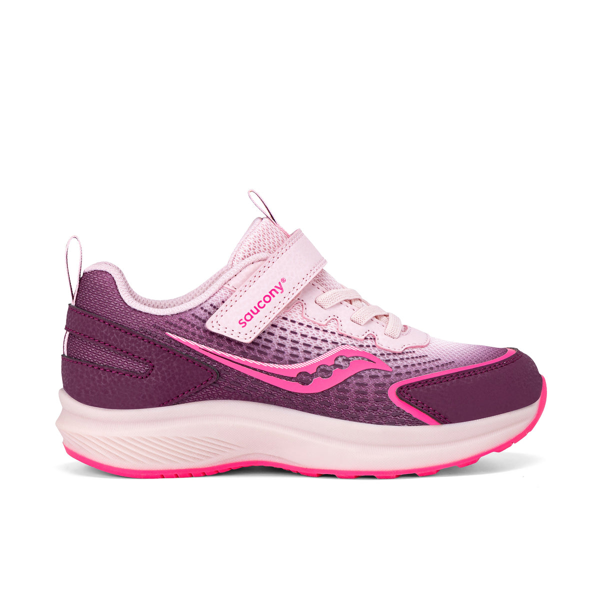 Stride Rite Cohesion FST Sneaker - Big Kid Pink