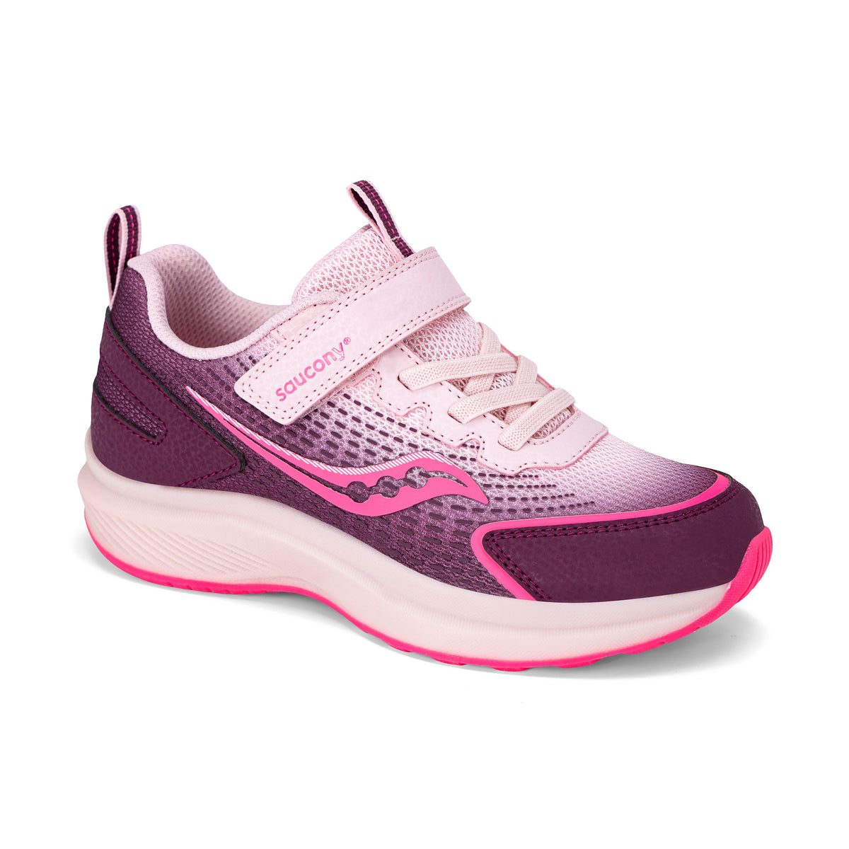 Stride Rite Cohesion FST Sneaker - Big Kid Pink