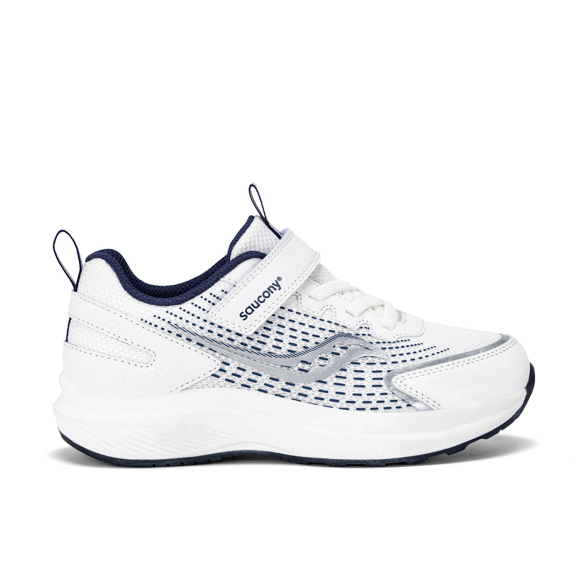 Stride Rite Cohesion FST Sneaker - Big Kid White